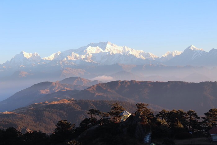 Kanchanzonga Family seen from Sandakphu